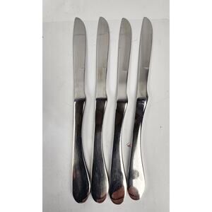 Knork Original Glossy 4 Dinner / Butter Knife Knives Thick Handle